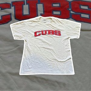 Vintage Adidas cubs white T-shirt
